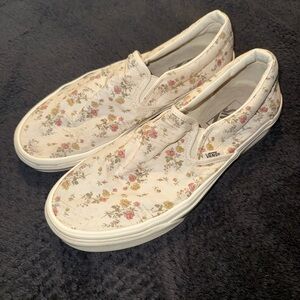 Vans Vintage Floral Shoes